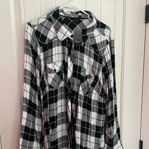 Torrid Long Sleeve Button Up Shirt 3X